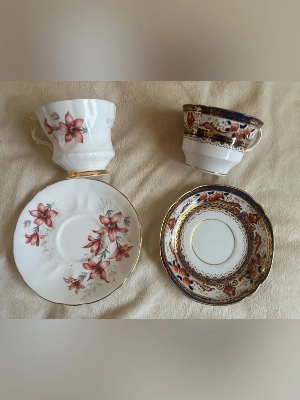 Vintage Royal Gregg England Bone China and Melba read below TWO SETS